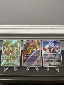 Pokemon TCG Mega Evolution Illustration Rare Cards - Shuckle, Delibird, Gumshoos - Image 1