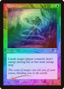 Mana Vapors FOIL Prophecy HEAVILY PLD Blue Uncommon MAGIC MTG CARD ABUGames - Image 1