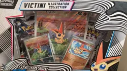Pokemon Trading Card Unova Victini Illustration Collection Box - Image 4