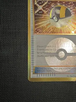 Ultra Ball Gold Plasma Freeze Holo Card 122/116 Secret Rare 2013 - Image 5