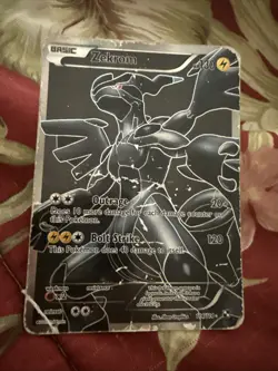 Pokemon Black and White Zekrom Full Art Holo Card 114/114 Hp - Image 1