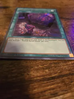 Yu-Gi-Oh Foolish Burial Goods 1st Edition Secret Rare Card RATE-EN065 - Image 3