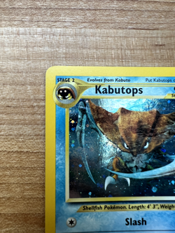 Kabutops Pokemon TCG Neo Discovery Holo Card 6/75 Unlimited Rare - LP - Image 3