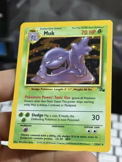 Muk 13/62 Lapras 10/62 Fossil 1999 Holo Vintage Pokemon Card Lot WOTC - Image 4