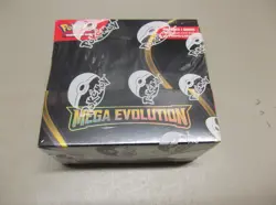 Pokemon TCG Mega Evolution ENHANCED BOOSTER BOX. Includes One Bonus Card - Image 1