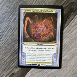 Magic The Gathering Deckmasters Lot Of 3 Oversized Cards Silver Queen,Karn,Ertai - Image 3