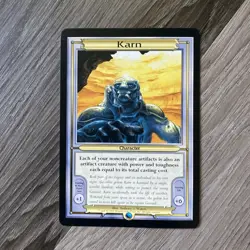 Magic The Gathering Deckmasters Lot Of 3 Oversized Cards Silver Queen,Karn,Ertai - Image 5