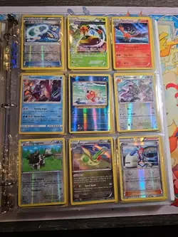 Pokemon Card Lot Vintage Binder XY Holo Ex Full Art Promo 288 Cards LP/NM AA - Image 3
