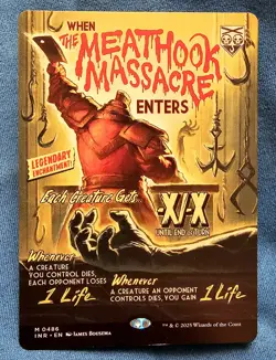MTG Innistrad Remastered Single Card The Meathook Massacre NM/M #0486 - Image 1