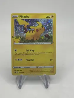 Pikachu - (25th Anniversary ) SWSH039 Miscellaneous Cards & Products Holo - Image 1