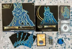*NO PACKS/CARDS* - Pokemon Center Mega Evolution ETB - Box w/ Accessories ONLY - Image 1
