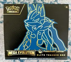 *NO PACKS/CARDS* - Pokemon Center Mega Evolution ETB - Box w/ Accessories ONLY - Image 2