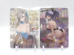 Goddess Story - Anime Waifu Transparent Trading Card - Asuna & Karin - Image 1