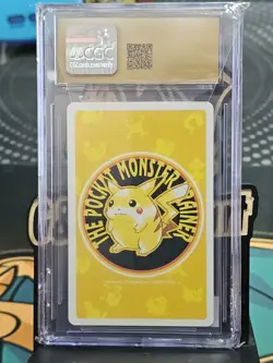 1998 Pokemon Yellow Playing Cards Ninetails CGC Pristine 10 King Clubs - Image 2
