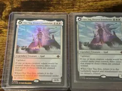 Magic The Gathering Ojer Taq, Deepest Foundation Card #0026 Foil NM (2 Cards) - Image 2