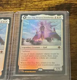 Magic The Gathering Ojer Taq, Deepest Foundation Card #0026 Foil NM (2 Cards) - Image 3