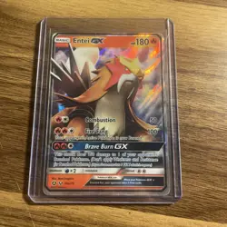 Entei GX 10a/73 Shining Legends Alternate Art Holo Pokemon Card - Image 1