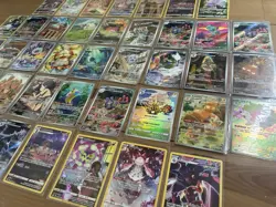 41X Pokemon Lot Of Modern Holo Cards Full Art Illustration Secret Rare All NM - Image 2