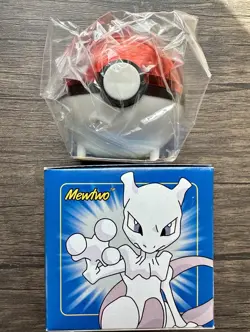 SEALED Burger King Mewtwo Blue Pokemon 23K Plated Trading Card Pokeball - Image 1