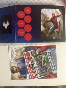 Magic The Gathering Spiderman +final Fantasy Cards - Image 1