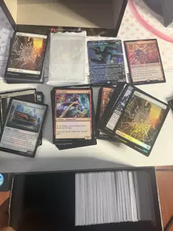 Magic The Gathering Spiderman +final Fantasy Cards - Image 5