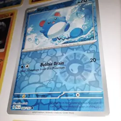9 Pokemon Cards Card lot Pulpitar 2023 Carbink 2018 Machop 2017 Shellos - Image 5