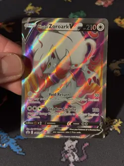 Pokemon Cards Zoroark V SWSH297 Full Art Promo - (LP+) - Image 2