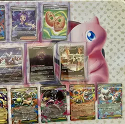 Pokemon Mega Evolution Full Art Illustration Rare & EX Card Lot Mega Lucario - Image 3