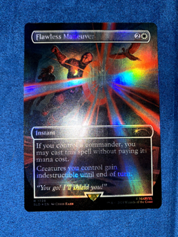 Flawless Maneuver (Rainbow Foil) Secret Lair Drop Foil - Light Play - Image 1