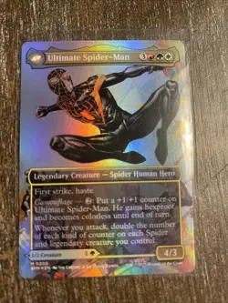 Miles Morales (0200) (Borderless) Marvel's Spider-Man Foil - Image 2