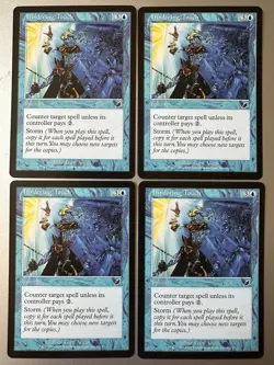 4x Hindering Touch (NM) Scourge Common SCG Magic the Gathering MTG Playset - Image 1