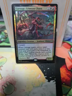 Carnage, Crimson Chaos Marvel's Spider-Man Foil R0125 - Image 1