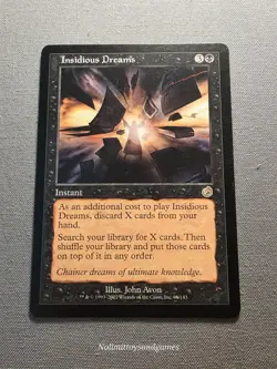 MTG Torment Insidious Dreams #66 Rare Magic the Gathering Free Shipping - Image 1