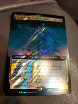 King of the Oathbreakers (Extended Art) (Surge Foil) Universes Beyond: the Lord - Image 1