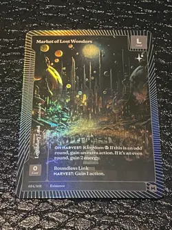 Wonders of the First : Existence Market Of Lost Wonders Foil Mythic SP 34/401 - Image 1