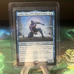 Spider-Man 2099, Miguel O'Hara -Marvel's Spider-Man: Eternal-Legal MTG SDCC 2025 - Image 1