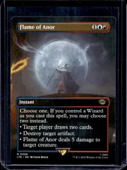2023 Magic MTG Lord of Rings Tales Middle-Earth Flame Anor BL #0406 - Image 1