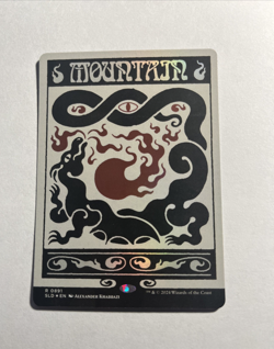 Mountain (0891) (Rainbow Foil) - Secret Lair Drop Series MTG Plus Bonus Rare!!! - Image 1
