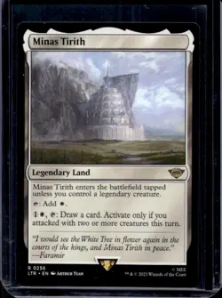 2023 Magic MTG Lord of Rings Tales Middle-Earth Minas Tirith #0256 - Image 1