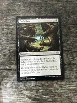 MTG 1x Dark Deal x1 LP Fate Reforged - Image 1