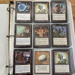 Magic The Gathering Collection Binder Mtg Vintage - Image 1