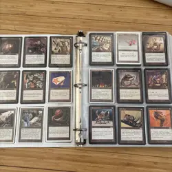 Magic The Gathering Collection Binder Mtg Vintage - Image 2