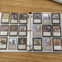 Magic The Gathering Collection Binder Mtg Vintage - Image 3