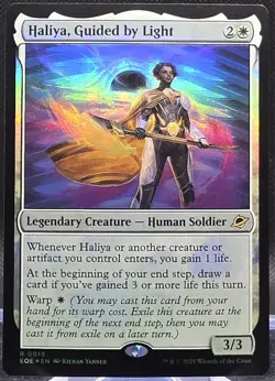 Haliya, Guided by Light #19 Edge of Eternities Foil Rare - Image 1