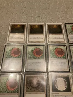 Lot of (21) 1995 Magic The Gathering Circle of Protection Green RARE Cards - Image 2