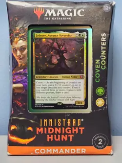 Magic the Gathering Innistrad Midnight Hunt Coven Counters Commander Deck MTG - Image 1