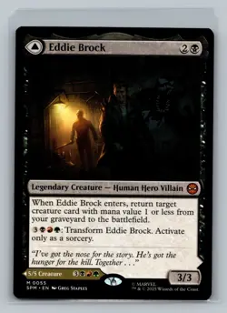 2025 MTG Marvel Spider-Man Eddie Brock 0055 M - Image 1
