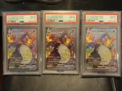*Lot of 3* Pokemon Charizard VMAX #SV107 PSA 10 *Lot of 3* - Image 1
