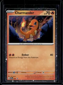 2023-25 Pokemon SV Black Star Promos SVP EN Charmander #047 - Image 1