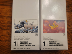 Dreamy Dragonite & Great Wave Pikachu Playmat Pokemon Center Exclusive Lot - Image 2